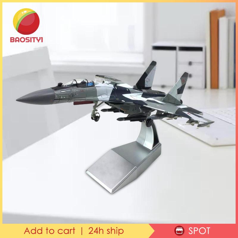 Mô Hình Máy Bay Chiến Đấu SU-35 Với Giá Đỡ Tỉ Lệ 1/100