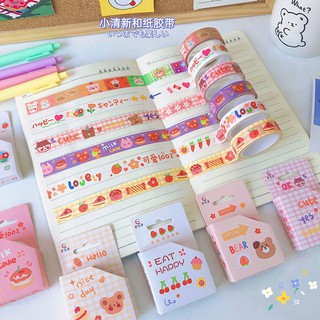 Washitapes cuộn hộp nhiều hình siêu xinh, kute - Nami