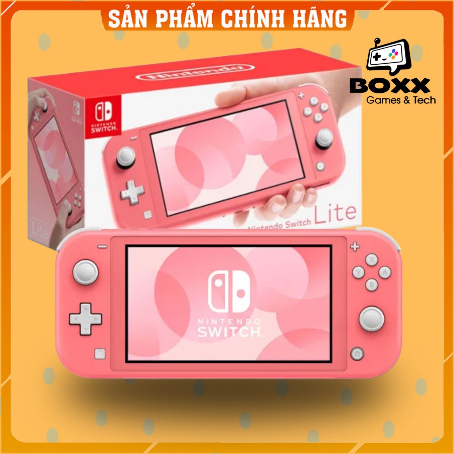 Máy chơi game Nintendo Switch Lite - Màu Coral, bảo hành 12 tháng kèm quà tặng | WebRaoVat - webraovat.net.vn