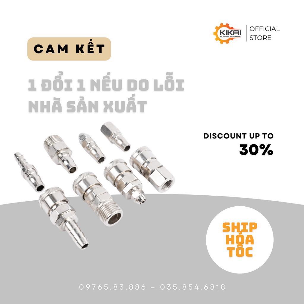 Khớp nối nhanh khí nén PP/SP, PH/SH, PM/SM, PF/SF bằng thép kết nối ống khí nhanh chóng chất lượng tốt