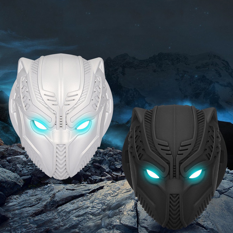 Vỏ Trang Trí Nút Khởi Động Xe Ô Tô Hình Báo Đen - Black Panther