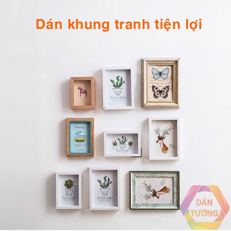 Miếng dán tường 2 mặt keo trong siêu chắc dự phòng cho kệ remote , kệ xà bông, dán tranh, chống thấm nước .