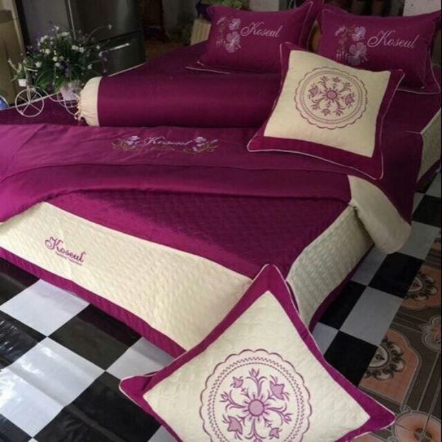 Satin cả bộ 7 món