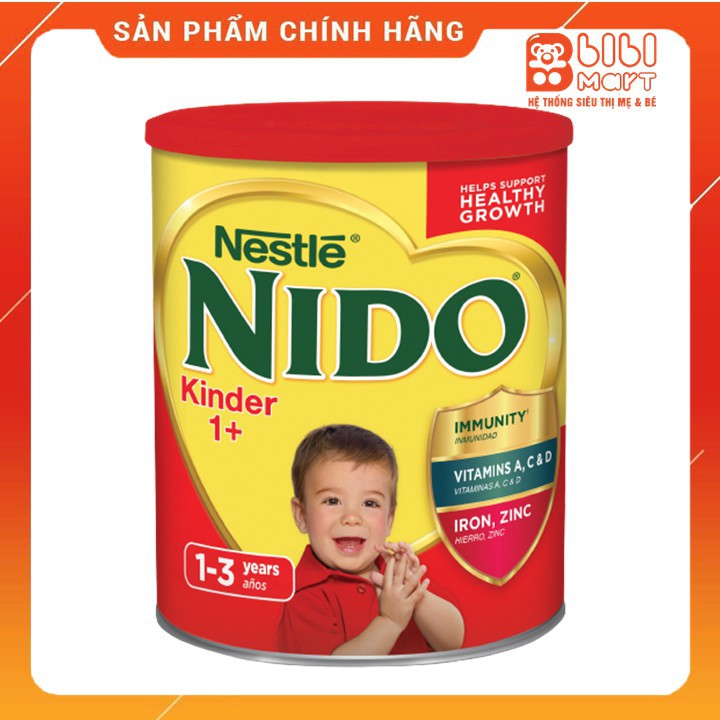 Sữa NIDO nắp đỏ 1,6kg 💟💟 FREESHIP 💟💟 sữa tươi dạng bột thơm ngon, giúp bé tăng cân vượt trội, Date T7/2021.