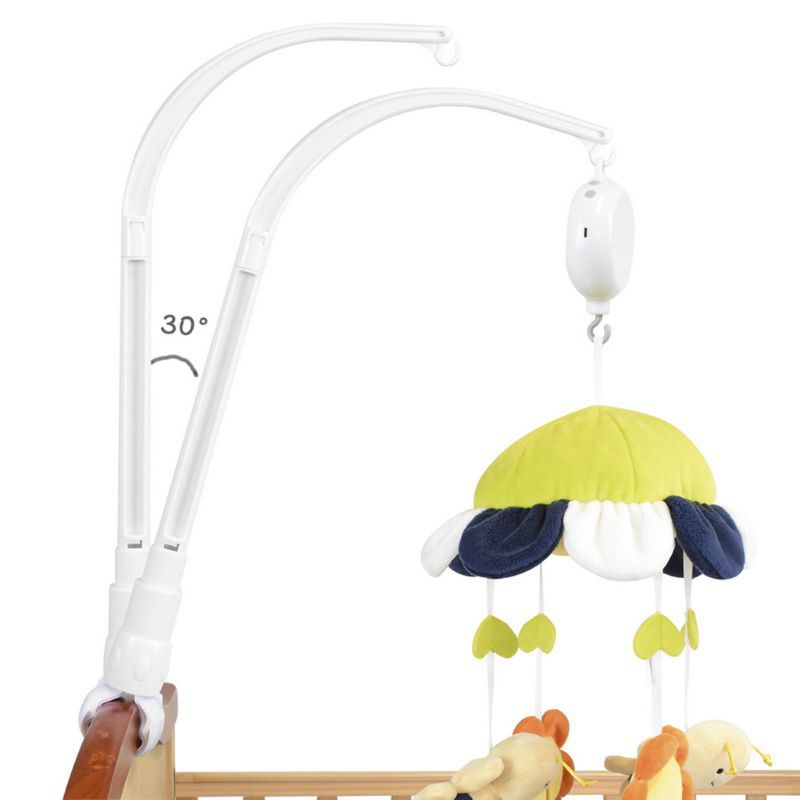 Giá Đỡ Đồ Chơi Lục Lạc Xoay Bằng ABS Cho Bé