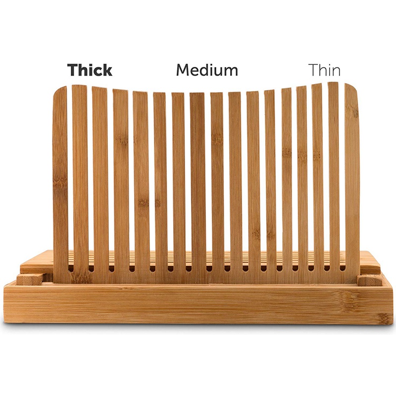 Dụng Cụ Cắt Bánh Mì Bằng Gỗ Tre Có Thể Gấp Gọn Tiện Dụng Cho Gia Đình