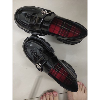 Giày Oxford da nữ đen thời trang - ảnh thật ở cuối - psyche | BigBuy360 - bigbuy360.vn