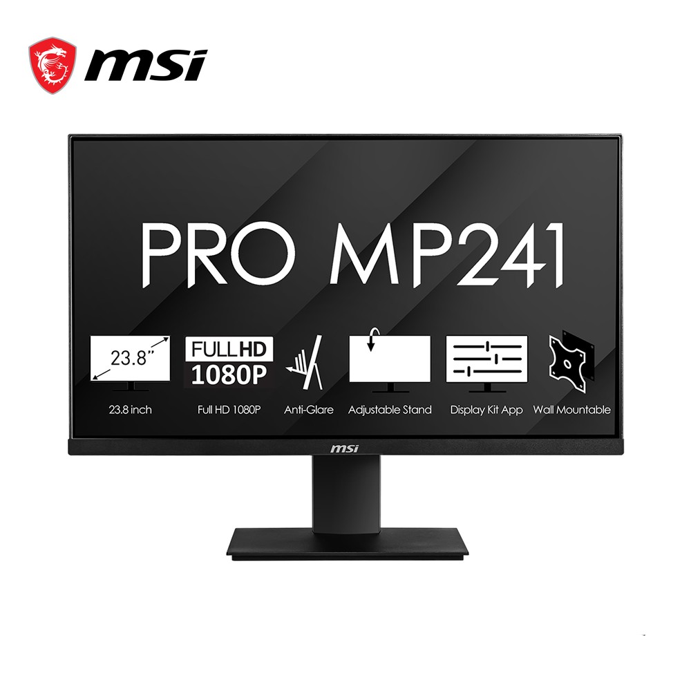 Màn hình máy tính văn phòng MSI Pro MP241 24 inch Full HD 1080P