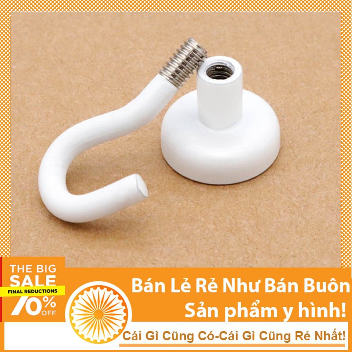 Nam châm móc treo - móc treo nam châm D16mm