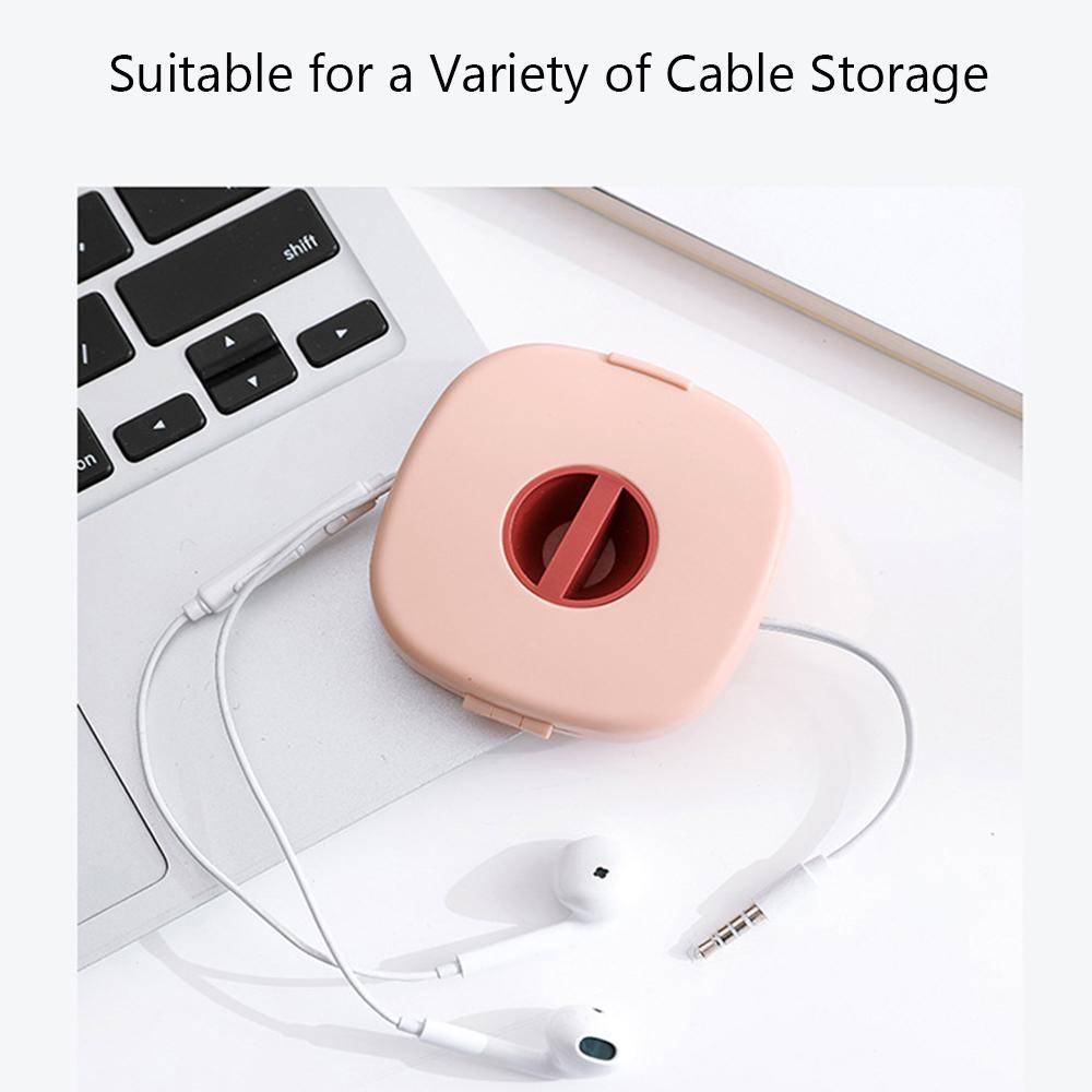 Giá Đỡ Điện Thoại / Dây Cáp / Tai Nghe Xoay Được Tiện Lợi