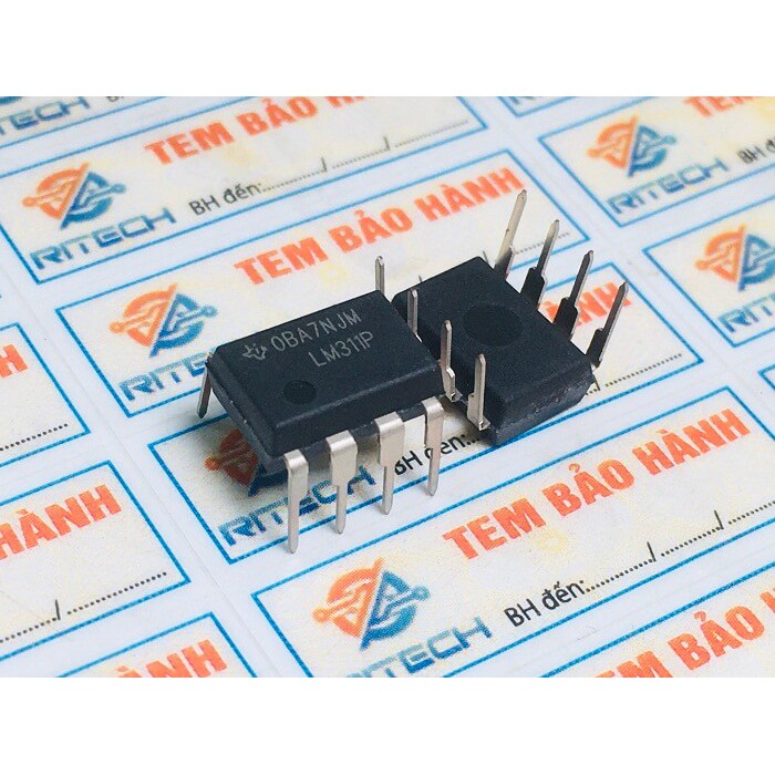 [Combo 7 chiếc] LM311P, LM311 IC so sánh DIP8 (hàng nhập khẩu)