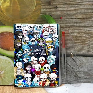 Sổ tay sans undertale game (Tặng kèm cây bút viết)