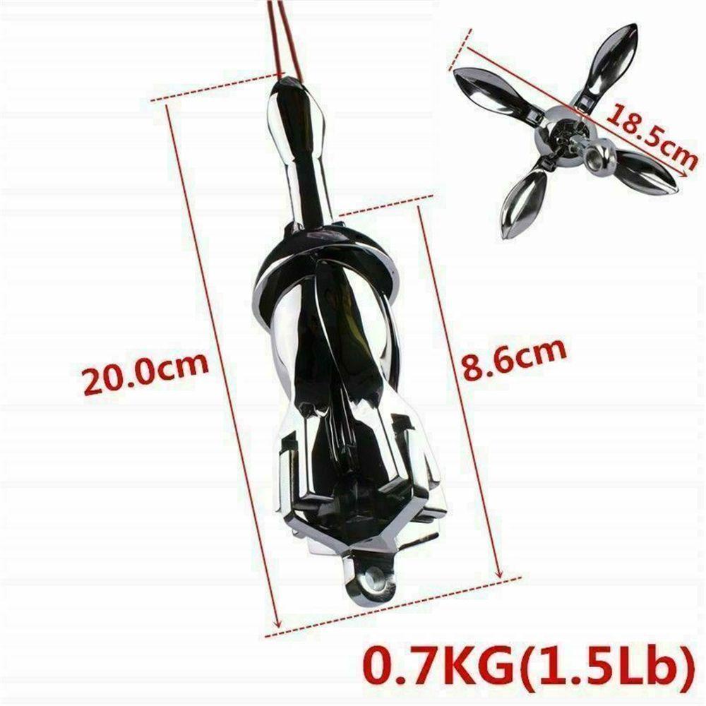 Mỏ Neo Bằng Thép Không Gỉ Chuyên Dụng Cho Tàu Thuyền HANIRAY Grapnel