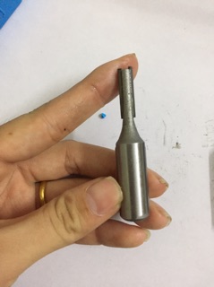 Mũi phay gỗ thẳng nền cốt 12.7