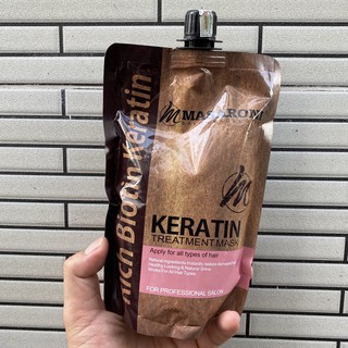 Dầu hấp ủ tóc phục hồi chuyên sâu MASARONI KERATIN TREATMENT MASK 500ml