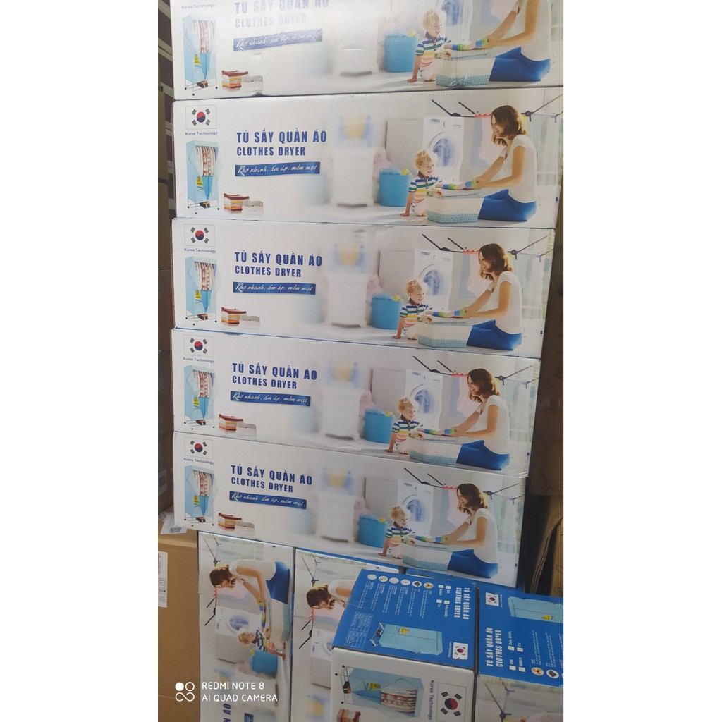 TỦ SẤY QUẦN ÁO MẪU MỚI 2020 - TIA UV DIỆT KHUẨN