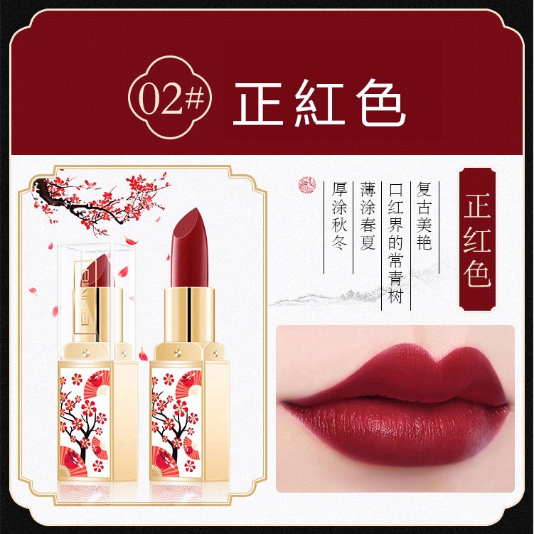 Son Môi 6 Màu Tùy Chọn Lâu Trôi Cao Cấp