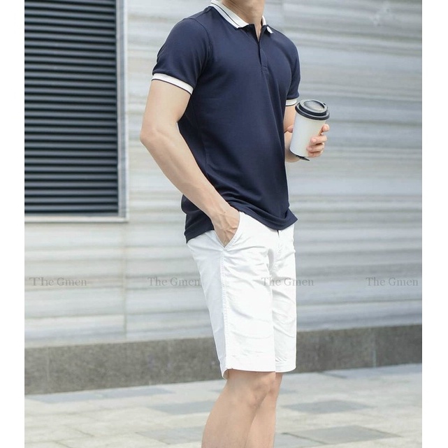 [Mã SR101512 giảm 25% đơn 50K] Áo thun Polo nam cổ bẻ POLO4U vải cá sấu Cotton xuất xịn, chuẩn form,sang trọng-lịch lãm | BigBuy360 - bigbuy360.vn