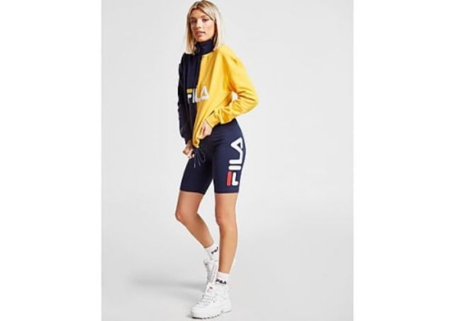 Quần biker short lưng cao Fila xách tay