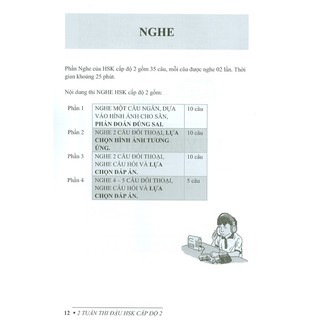 2 Tuần Thi Đậu HSK Cấp Độ 2