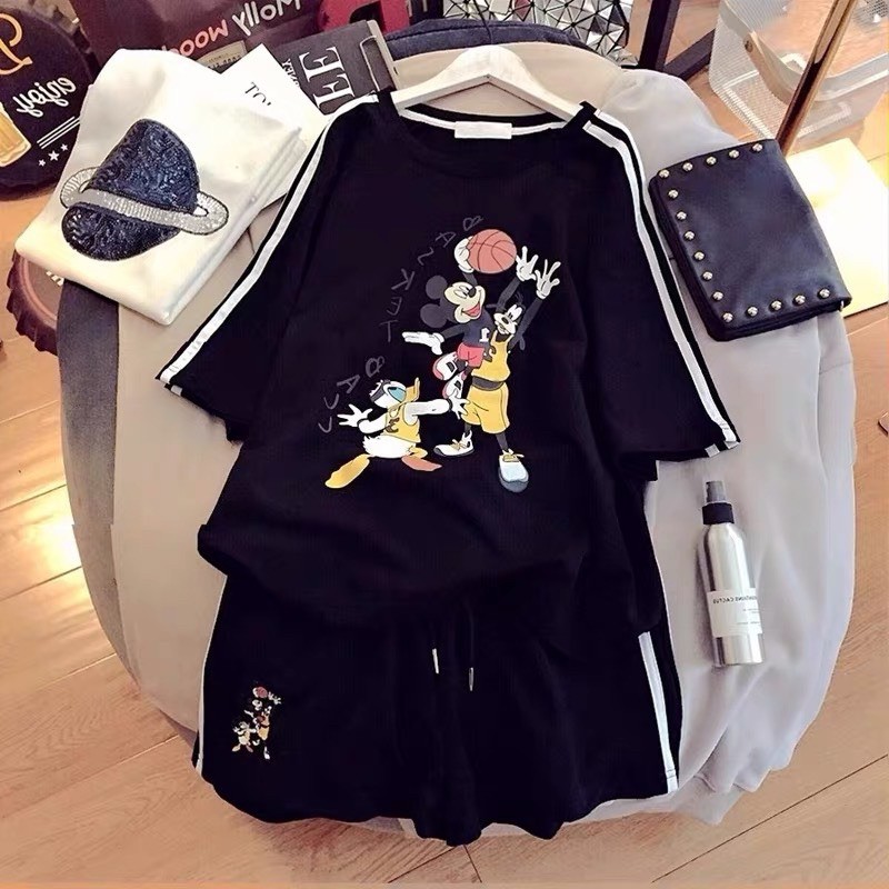 [Mã WASTCOOL giảm 15% tối đa 50K đơn 99K] BÁN SỈ BỘ MICKY QUẦN ĐÙI 3 MÀU XANH ĐEN GHI CHO NỮ | BigBuy360 - bigbuy360.vn