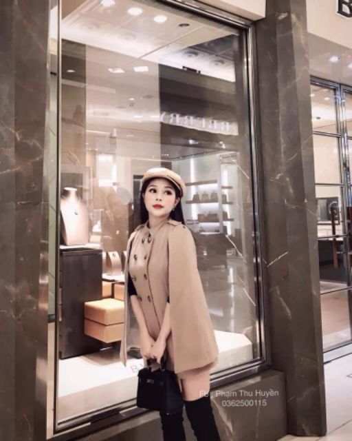 Áo dạ Cape hot hit | BigBuy360 - bigbuy360.vn