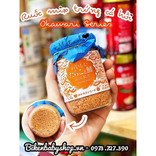 Ruốc cá hồi mix trứng 120gram
