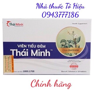 (CHÍNH HÃNG-TÍCH ĐIỂM) Viên tiểu đêm Thái Minh, giảm tiểu đêm, tiểu nhiều lần, tiểu rắt, tiểu buốt...