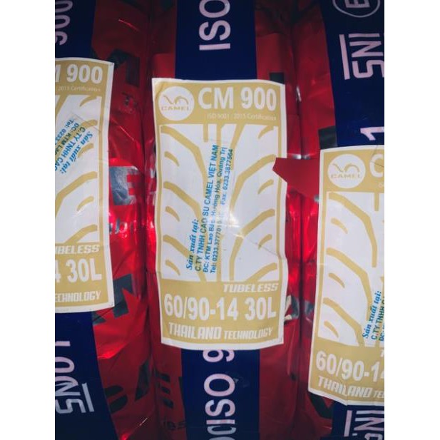 Vỏ lốp CAMEL  dunlop T900 TL  60/90-70/90-80/90-90/80 14 inches _Dochoixemaynhapkhau