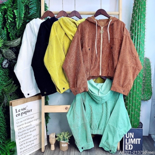 Áo Khoác Chống Nắng Nữ Kaki Nhung Qc Form Lửng Cánh Dơi (SỈ) Bomber Jackets Trơn TÚI KHÔNG NẮP -  AK1021 | BigBuy360 - bigbuy360.vn