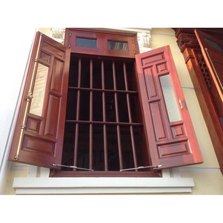 [FRESHIP đơn từ 0đ] Combo 5 bộ chống cửa sổ thẳng inox 100%