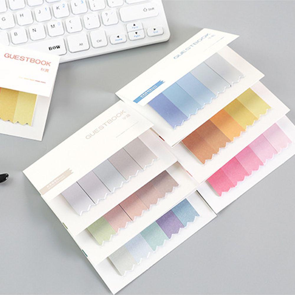 Dwayne Kawaii Memo Pad 100 Giấy Ghi Chú Đánh Dấu Trang Sách Hình Lá Cờ