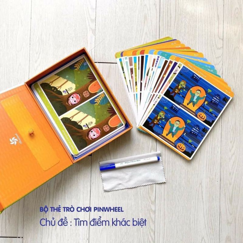 Thẻ tìm điểm khác biệt 32 chi tiết