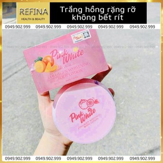 Kem Trắng Da Body Pink white collagen whitening