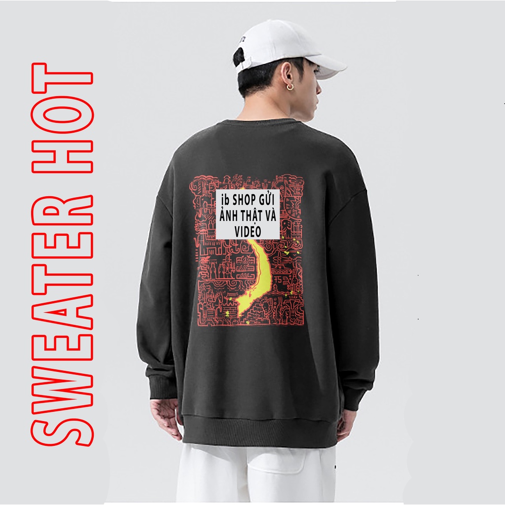 Áo nỉ sweater nam nữ , áo nỉ dài tay basic sweater phong cách Ulzzang cặp đôi nam nữ form rộng oversize Hàn Quốc SWT1 | BigBuy360 - bigbuy360.vn