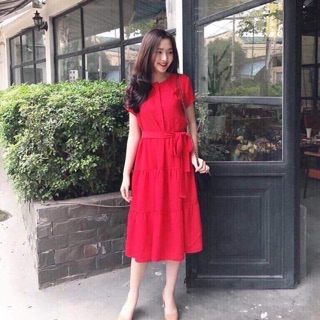 Váy maxi tiểu thư
