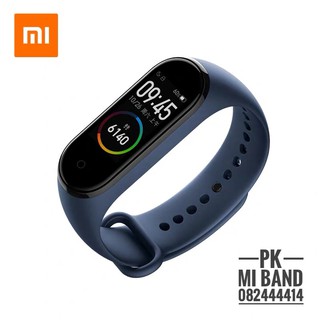 Combo dây đeo Mi Band 4 màu Xanh Đậm + Tặng Miếng dán màn hình cao cấp