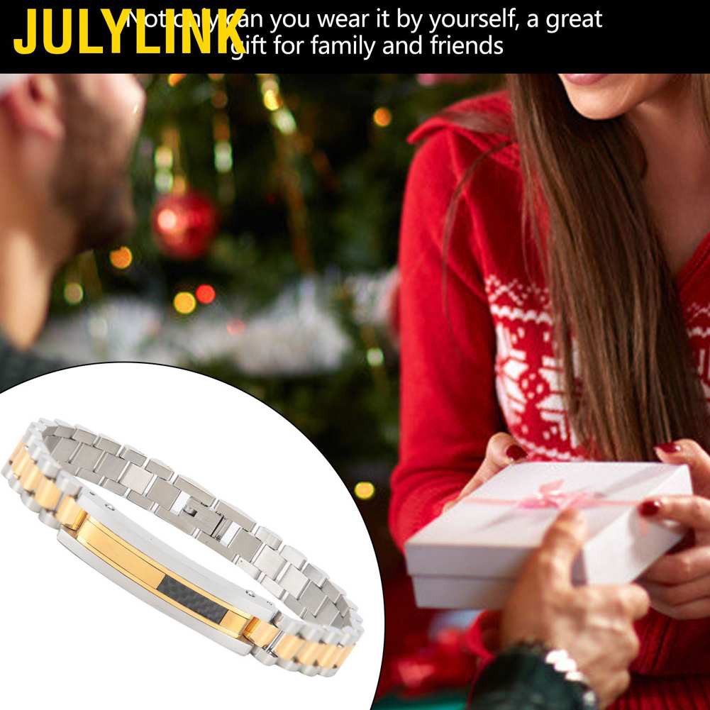 Vòng Tay Thép Không Gỉ Julylink Thanh Lịch