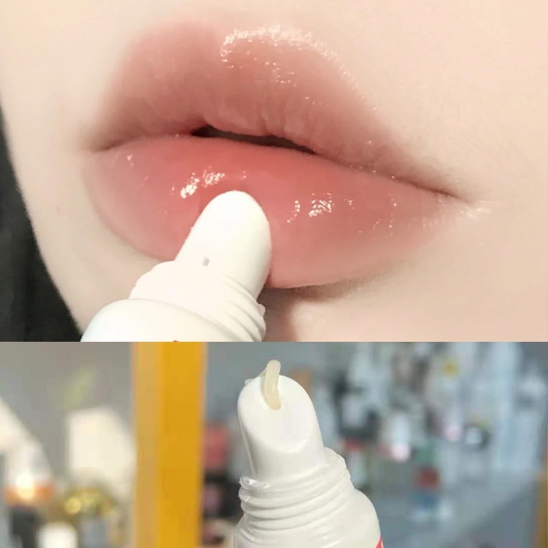 (Hàng Mới Về)Son dưỡng môi SHAQINUO dưỡng ẩm không màu mùi hoa quả, son nội địa trung