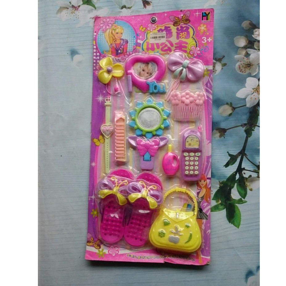 [ GIÁ SỐC ] Trò chơi trang điểm cho búp bê nhiều đồ dành cho bé gái
