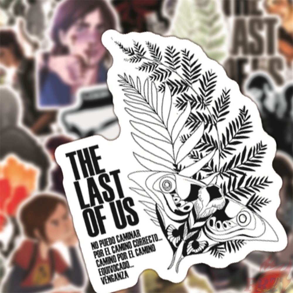 ❉ The Last of Us - Series 01 Anime Games Stickers ❉ 50Pcs/Set DIY Fashion Luggage Laptop Skateboard Doodle Stickers