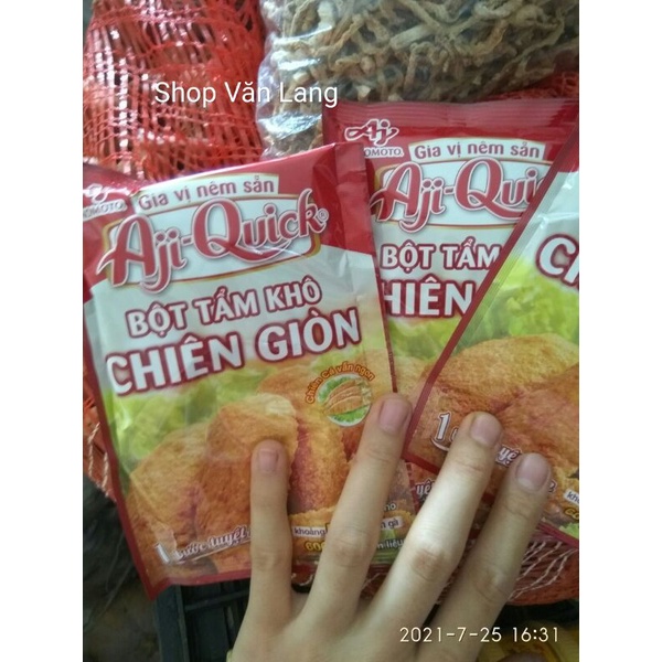 Bột tẩm khô chiên giòn Aji Quick gói 42g