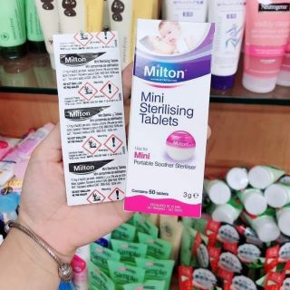 K lợi nhuận Hộp 50 Viên tiệt trùng Milton Anh chính hãng
