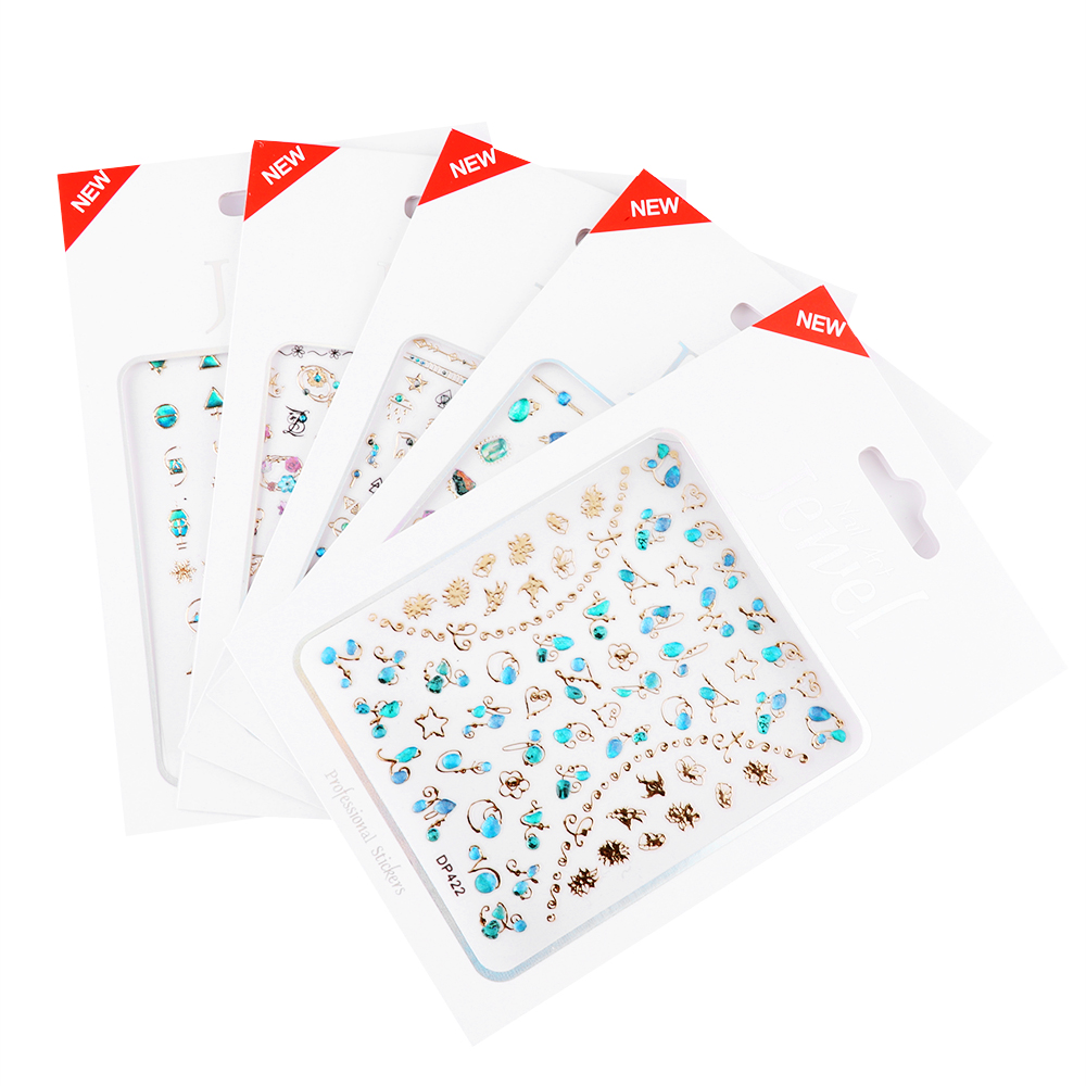 [Hàng mới về] Nhãn dán họa tiết dải ngân hà 3D bắt mắt thời trang dùng trang trí móng tay nghệ thuật