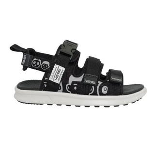 Giày Sandal Vento Nb80 Đen hoạ tiết thời trang
