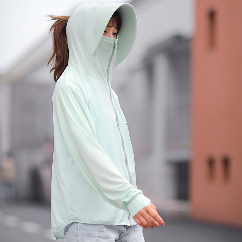 Áo Khoác Chống Nắng Vải Lụa Mát Thoáng Khí Thời Trang Mùa Hè Cho Nữ