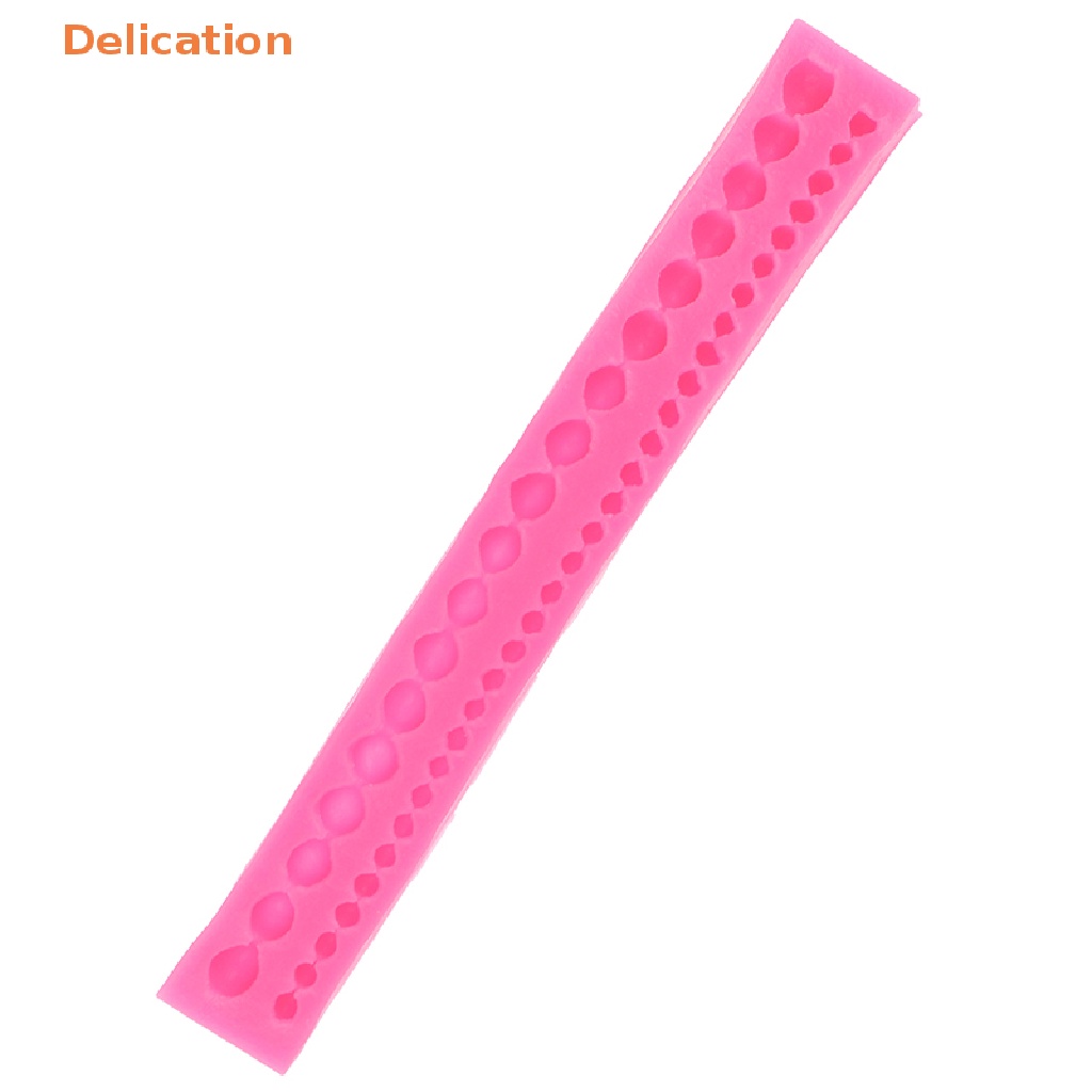 Khuôn Silicone Tạo Hình Chuỗi Hạt Ngọc Trai Trang Trí Bánh Kem