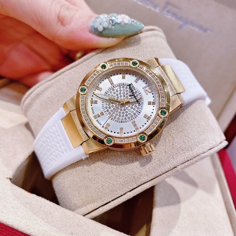 Fullbox hãng, bảo hành 12 tháng, đồng hồ đeo tay cao cấp nữ salvatore ferragamo chuẩn sang trọng