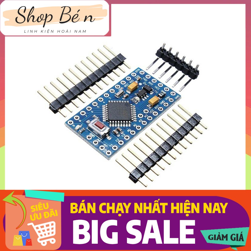 Kit Arduino Pro Mini ATmega328p 5V