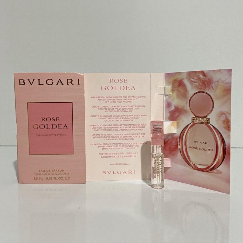 Vial chính hãng nước hoa BVLGari Rose Goldea EDP